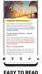 قارئ PDF: عارض PDF، برنامج PDF screenshot