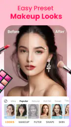 كاميرا مكياج وتعديل صور سيلفي screenshot