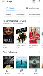 كتب Google Play screenshot