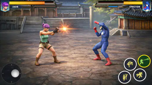 لعبة الكونغ فو كاراتيه القتال screenshot
