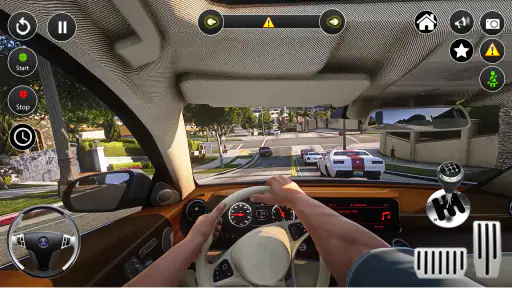 محاكي قيادة السيارات screenshot