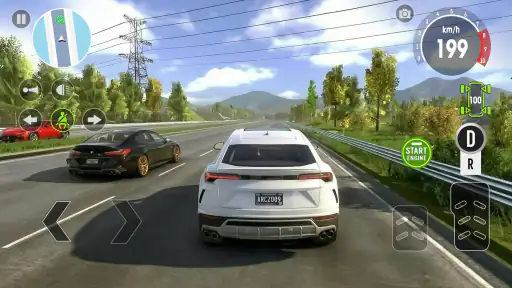 مدرسة القيادة: ركن السيارة 3D screenshot