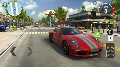 مدرسة القيادة: ركن السيارة 3D screenshot