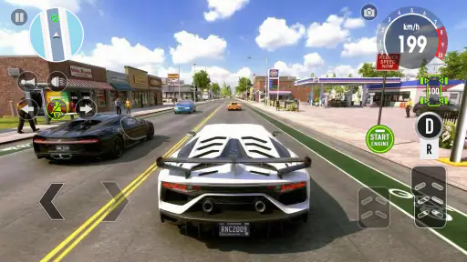 مدرسة القيادة: ركن السيارة 3D screenshot