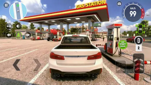 مدرسة القيادة: ركن السيارة 3D screenshot
