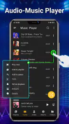مشغل موسيقى - مشغل صوتي screenshot