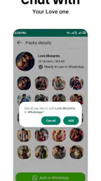 ملصقات رومانسية-WASticker screenshot