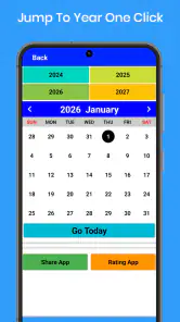 2026 Kalender screenshot