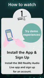 360 Reality Audio Live screenshot