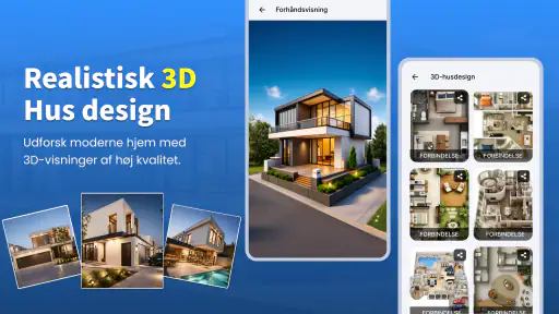 3D Husdesign & Plantegning screenshot