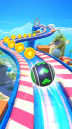 3D Super Rolling Ball Race screenshot