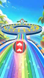 3D Super Rolling Ball Race screenshot