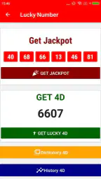 4D Result MY & SG 4D History screenshot