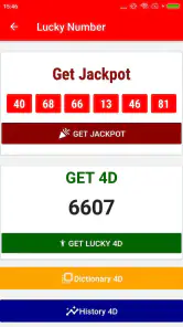 4D Result MY & SG 4D History screenshot