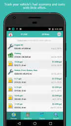 aCar - Car Management, Mileage screenshot