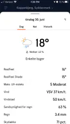 AccuWeather Vejret screenshot