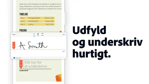 Adobe Acrobat Reader: PDF-tegn screenshot
