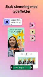Adobe Express: AI-foto, video screenshot