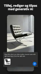 Adobe Firefly AI-foto & -video screenshot