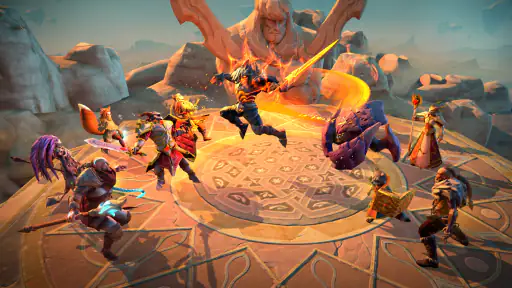 Age of Magic: Kriger rollespil screenshot