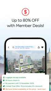 Agoda – Hotelbookingtilbud screenshot