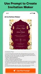 AI Invitation Maker Card Maker screenshot