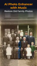 AI Photo Restore With Music screenshot