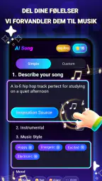 AI Sang- og Tekstgenerator screenshot