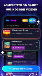 AI Sang- og Tekstgenerator screenshot
