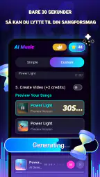 AI Sang- og Tekstgenerator screenshot