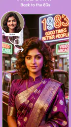 AI Saree & Dress Swap: MiSaree screenshot