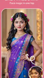 AI Saree & Dress Swap: MiSaree screenshot