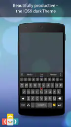 ai.type OS 12 Dark Keyboard screenshot