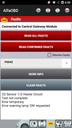 AlfaOBD screenshot