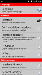 AlfaOBD screenshot