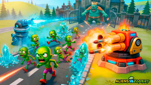 Aliens vs Zombies: Invasion screenshot