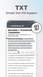 All Documents Reader: PDF Word screenshot