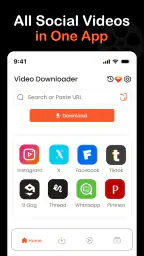 Alle video downloadere screenshot