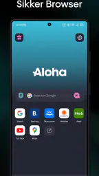 Aloha Browser - Privat VPN screenshot