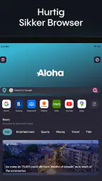 Aloha Browser - Privat VPN screenshot