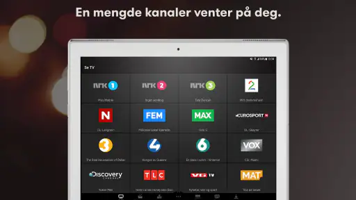 Altibox TV screenshot