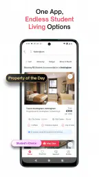 amber: find student apartments screenshot