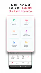 amber: find student apartments screenshot