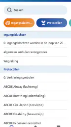 Ambulancezorg screenshot