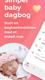 Amning tracker - baby daybook screenshot