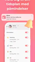 Amning tracker - baby daybook screenshot
