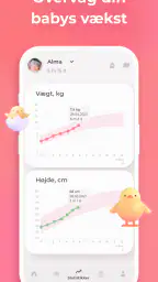 Amning tracker - baby daybook screenshot