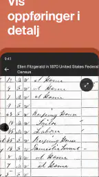Ancestry: Slektsforskning, DNA screenshot