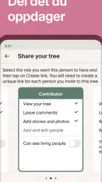 Ancestry: Slektsforskning, DNA screenshot