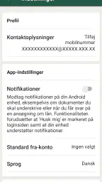 Andelskassen screenshot